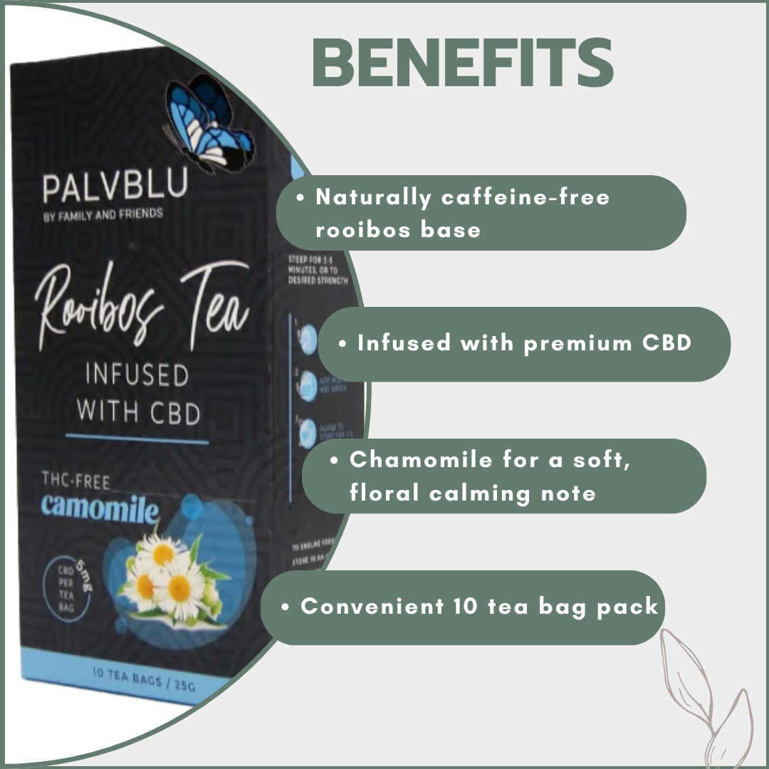 Chamomile Rooibos CBD Infused Tea