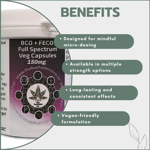 Full Extraction Cannabis Oil (FECO) - Capsules 30’s