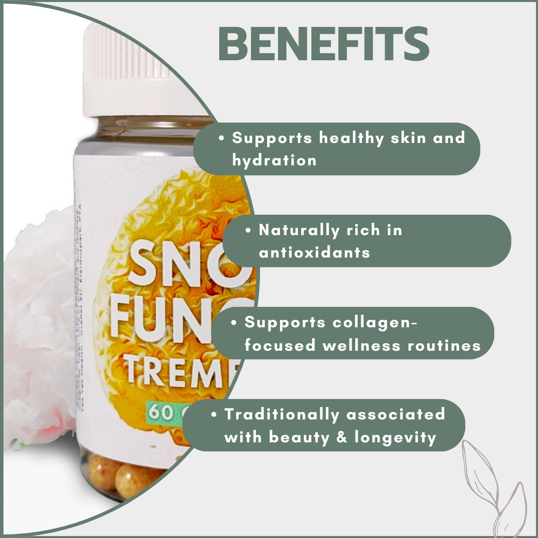 YesYes Health - Snow Fungus (Tremella) Mushroom 60's