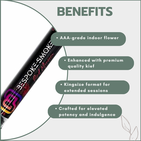 Artisan Top Shelf AAA Kingsize Pre-Rolls 1g - MAV King - Indoor (with kief)