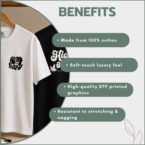 Premium Printed T-shirts - High on Life