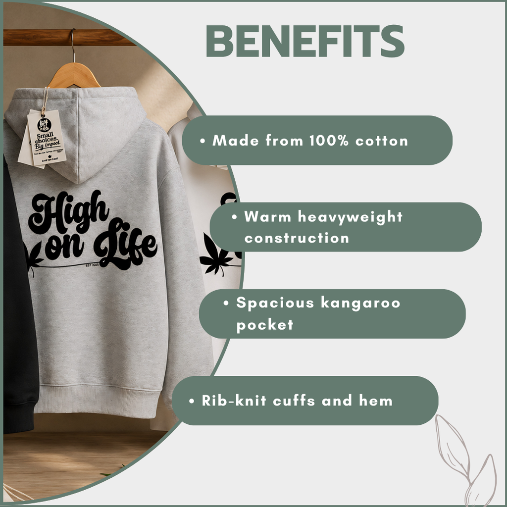 Premium Printed Hoodies - High on Life