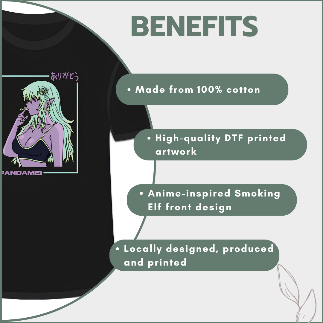 PandaMei Cotton Shirt - Smoking Elf