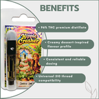 Distillate Vape Cart 1ml - Hippie Crasher (Indica)