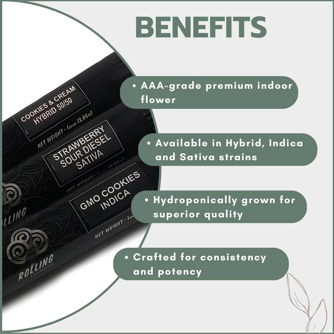 Rolling Thunder AAA Indoor Premium Pre-Rolls