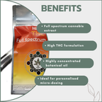 Full Spectrum FECO + Black Cannabis Oil (B.C.O) - Capsules 150mg