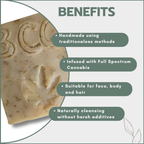 Wild Relief Cannabis Suds Soap Bar - Skin & Scalp Relief