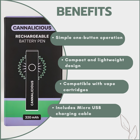 Vape Battery Pen 320mAh