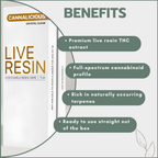 Live Resin THC Disposable Vape 1ml