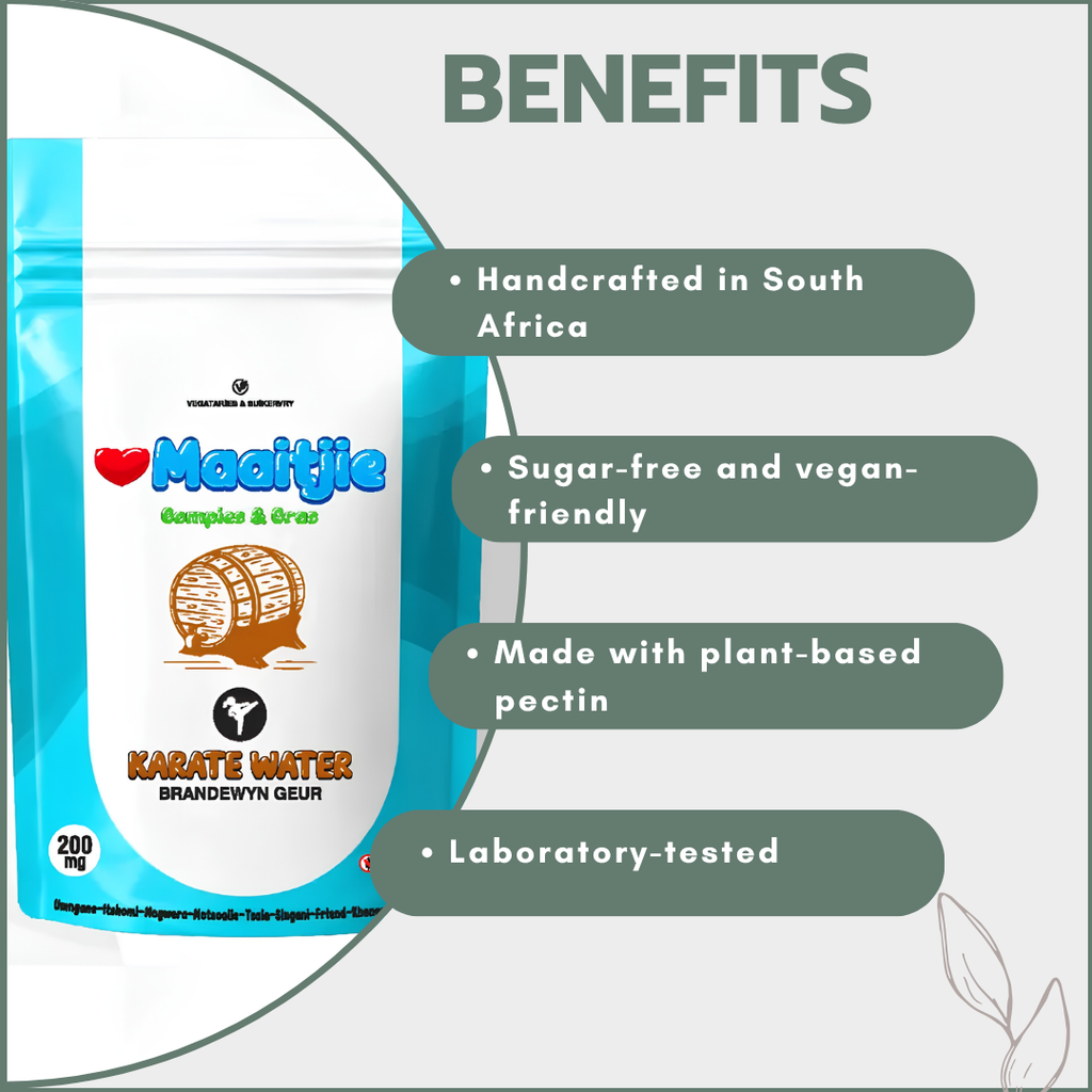 Maaitjie Gompies (Sugar Free) - Karate Water 200mg (4x50mg)