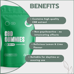 CBD Gummies - Lemon & Lime 125mg (5x25mg)