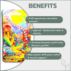 Dreamers Vape Carts 1ml Full Spectrum - Banana Sherbet (Hybrid)