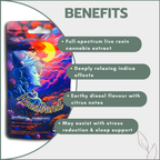 Dreamers Vape Carts 1ml Full Spectrum - Headband (Indica)