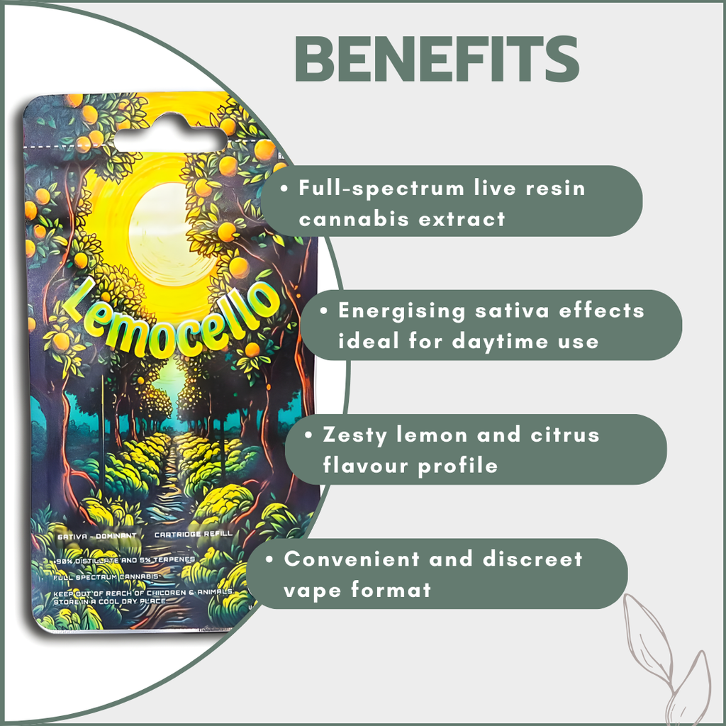 Dreamers Vape Carts 1ml Full Spectrum - Lemocello (Sativa)