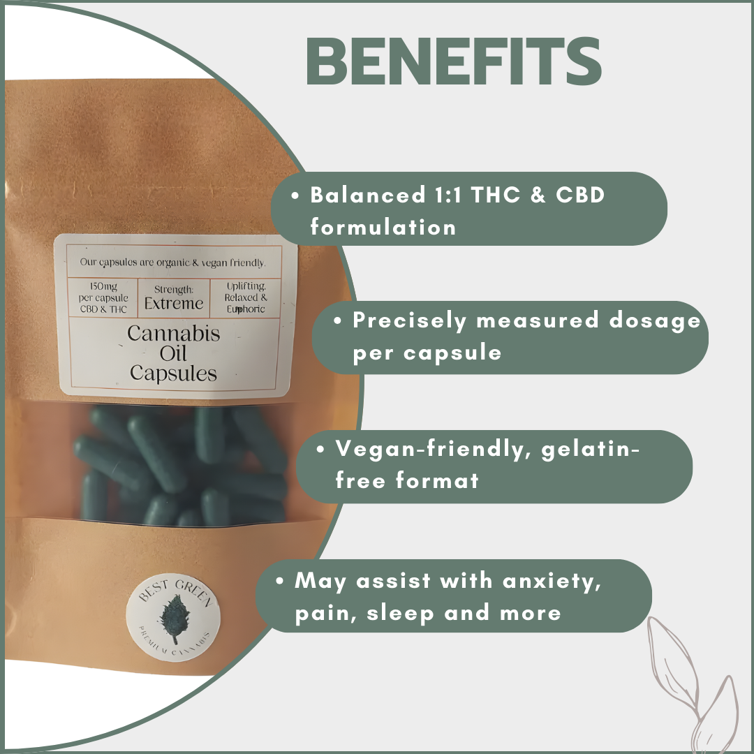 Cannabis (THC & CBD) Capsules 5's