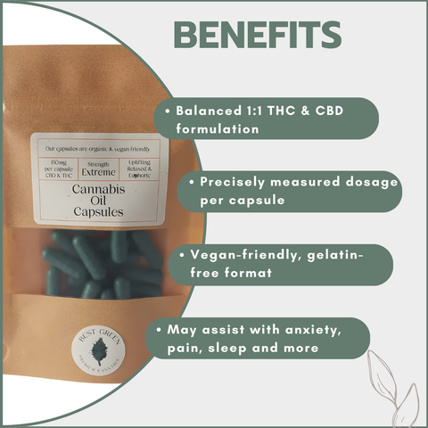Cannabis (THC & CBD) Capsules 30's