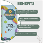 Cannalicious Vape Battery Pen 320mAh