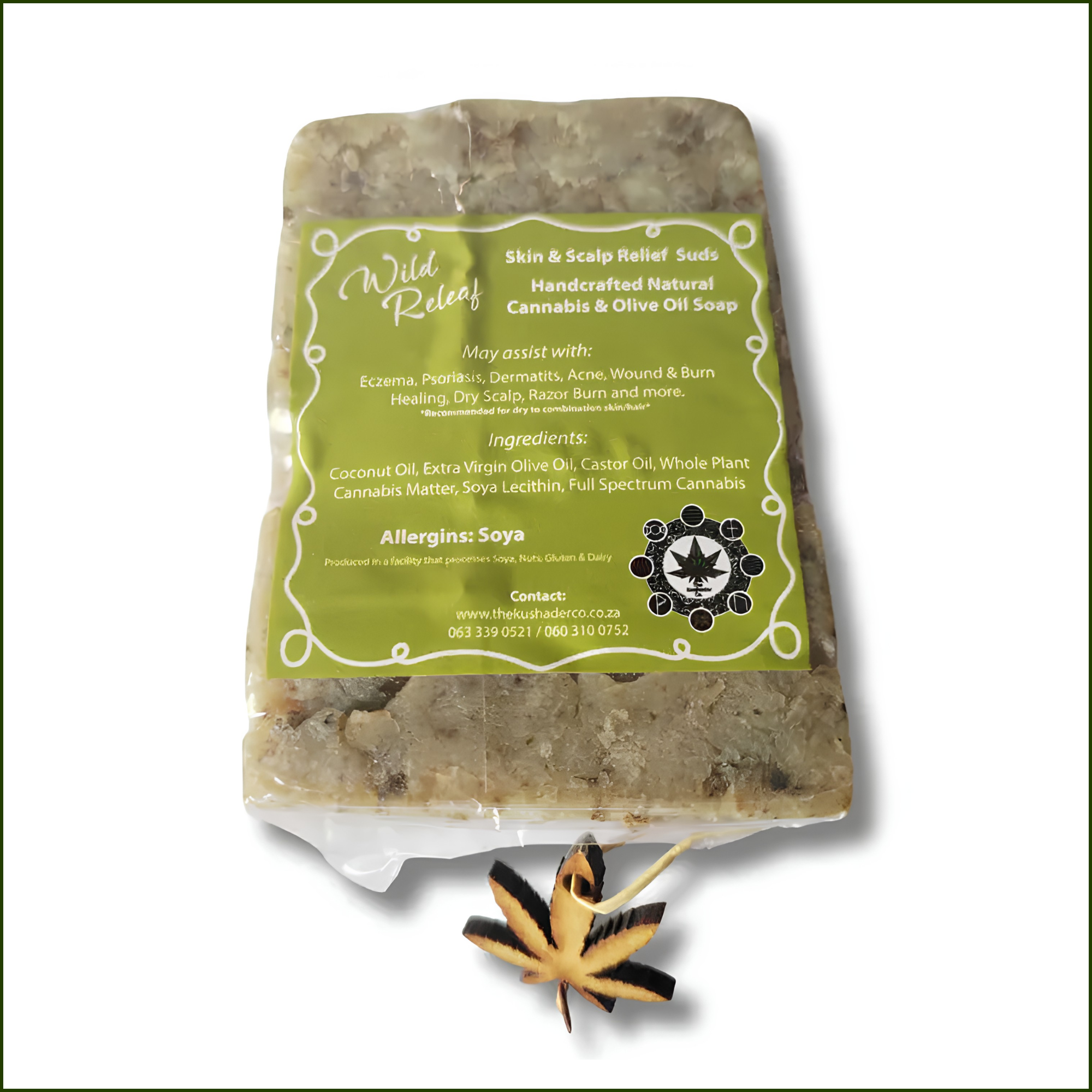 Wild Relief Cannabis Suds Soap Bar - Skin & Scalp Relief