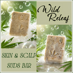 Wild Relief Cannabis Suds Soap Bar - Skin & Scalp Relief
