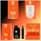 Awaken® Etched Disposable Vape 1ml - Giant Peach (Hybrid)
