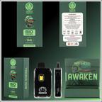 Awaken® Etched Disposable Vape 1ml - Bio-Diesel (Sativa)