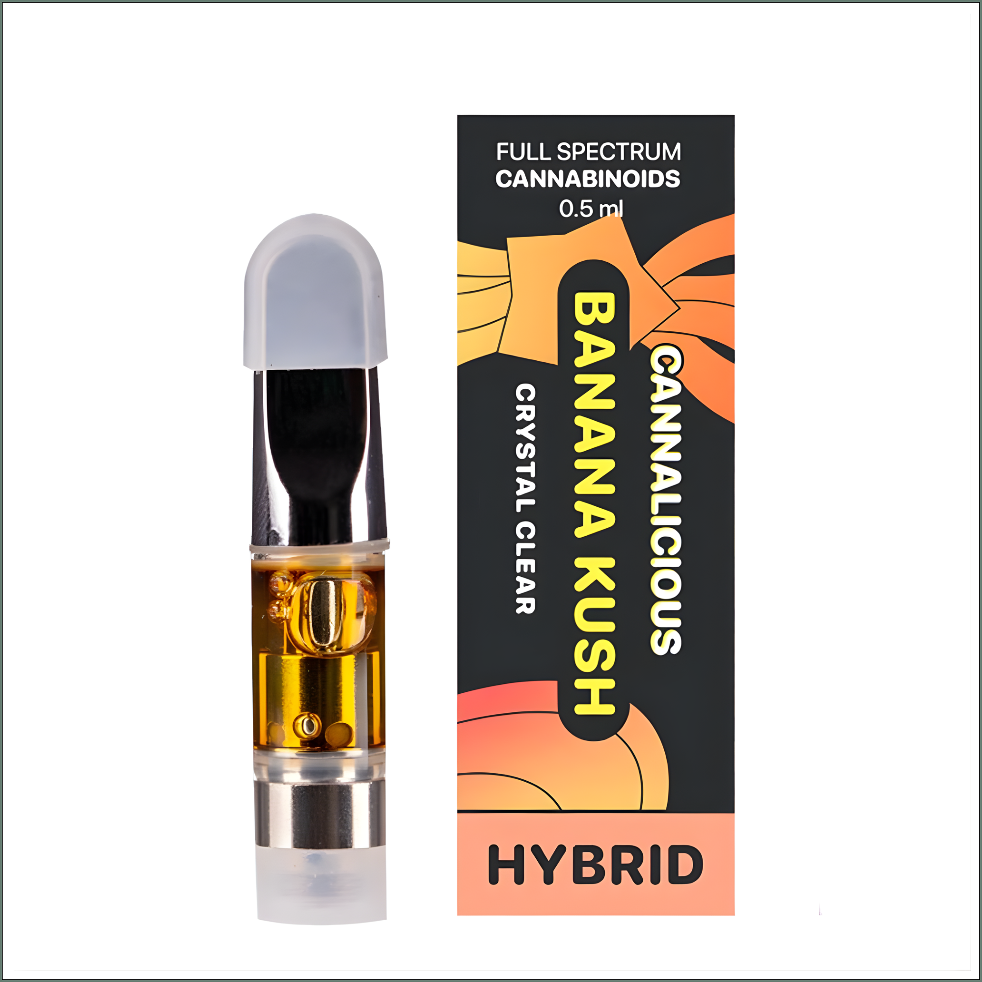 Cannalicious Vape Cartridges 0.5ml (Hybrid)