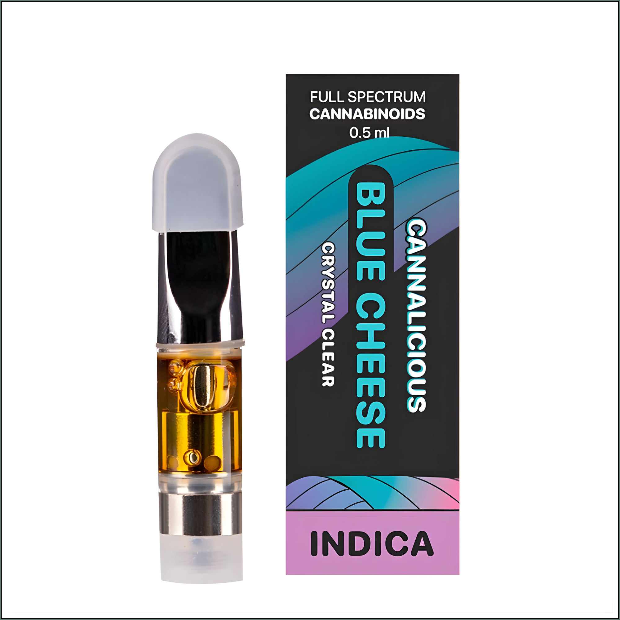 Cannalicious Vape Cartridge 0.5ml (Indica)