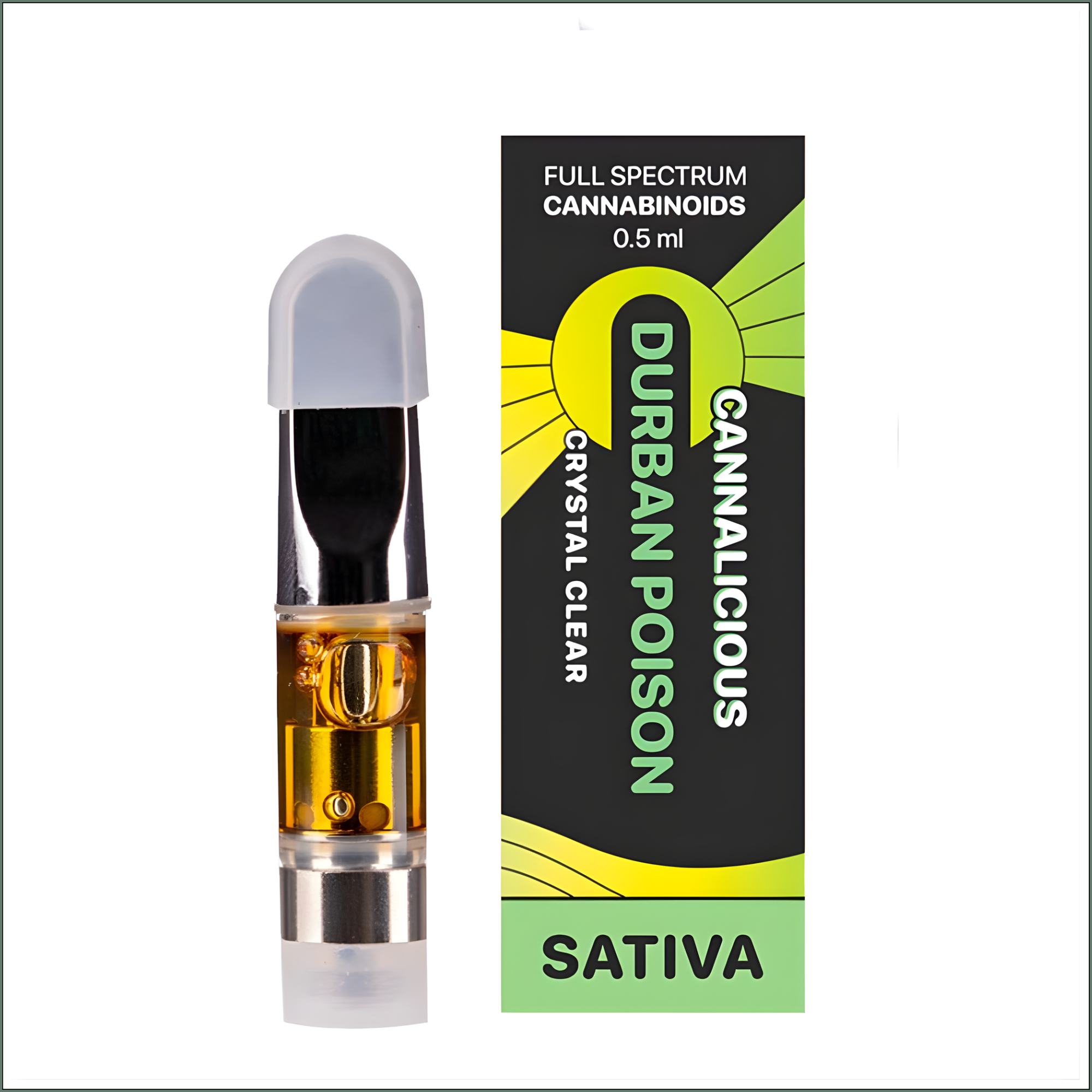 Cannalicious Vape Cartridge 0.5ml (Sativa)