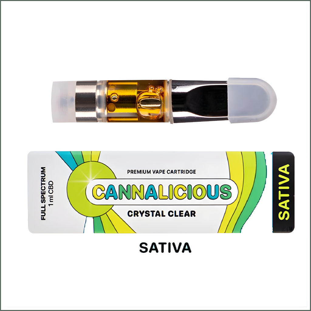 Cannalicious Vape Cartridge 1ml (Sativa)