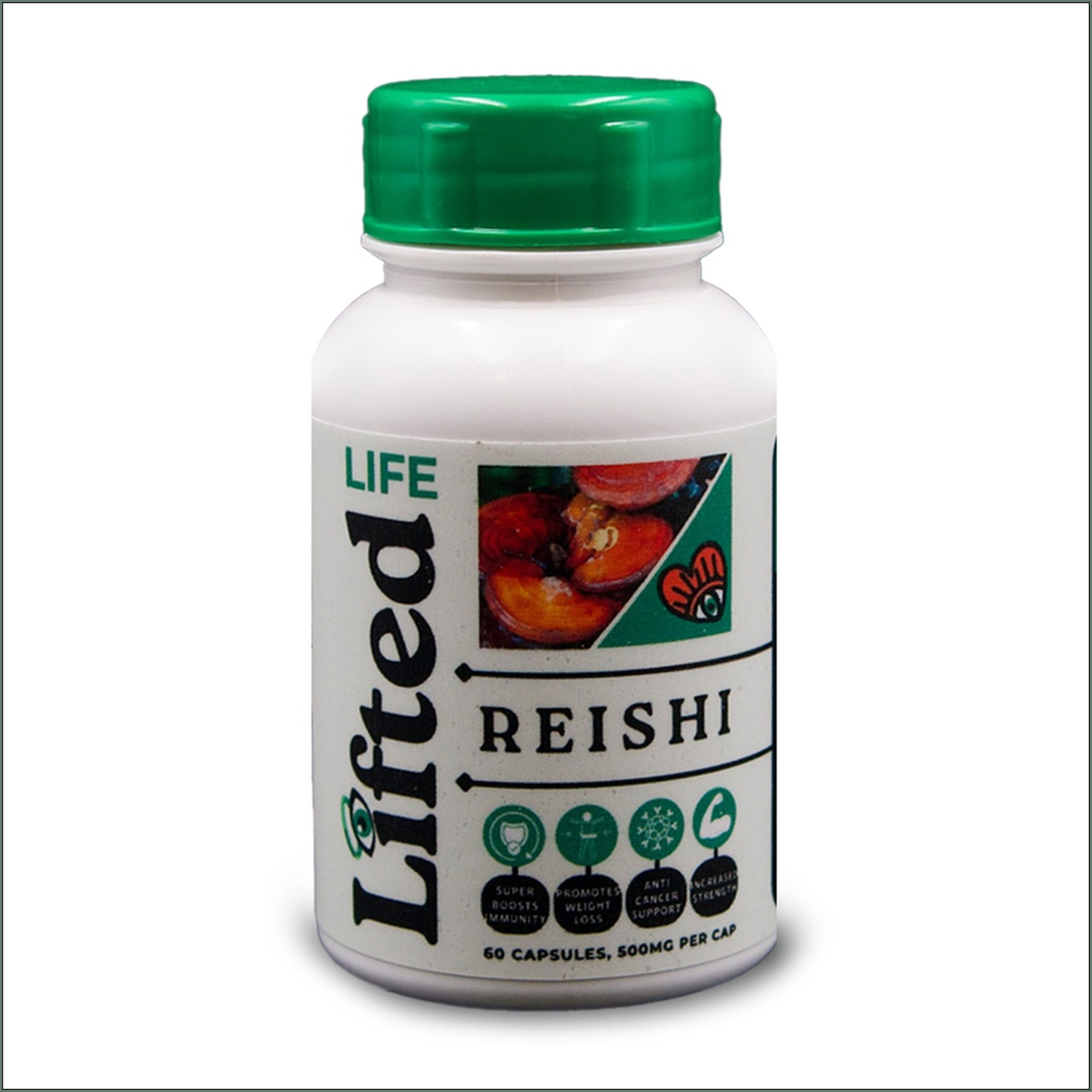 Reishi 500mg 60's