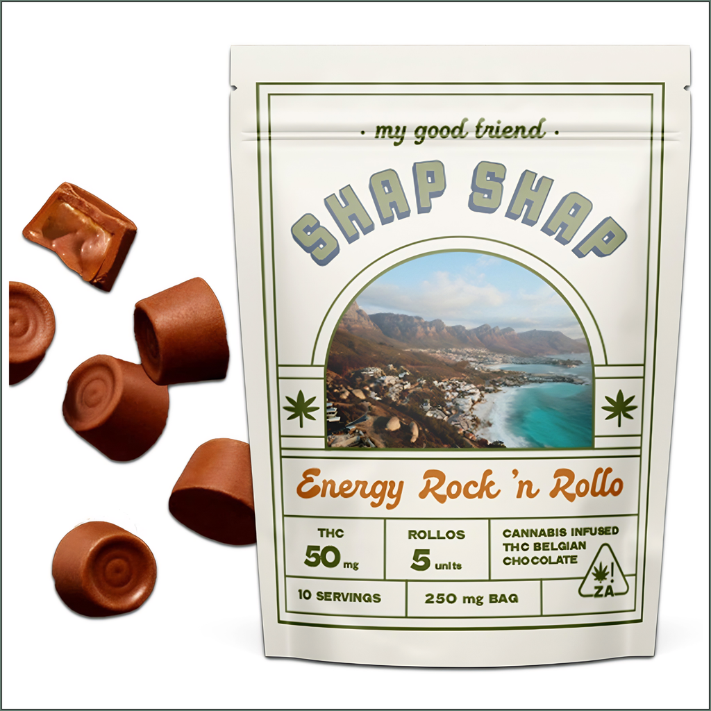 Belgian Chocolate Energy Rock 'n Rollo 250mg (5x50mg)