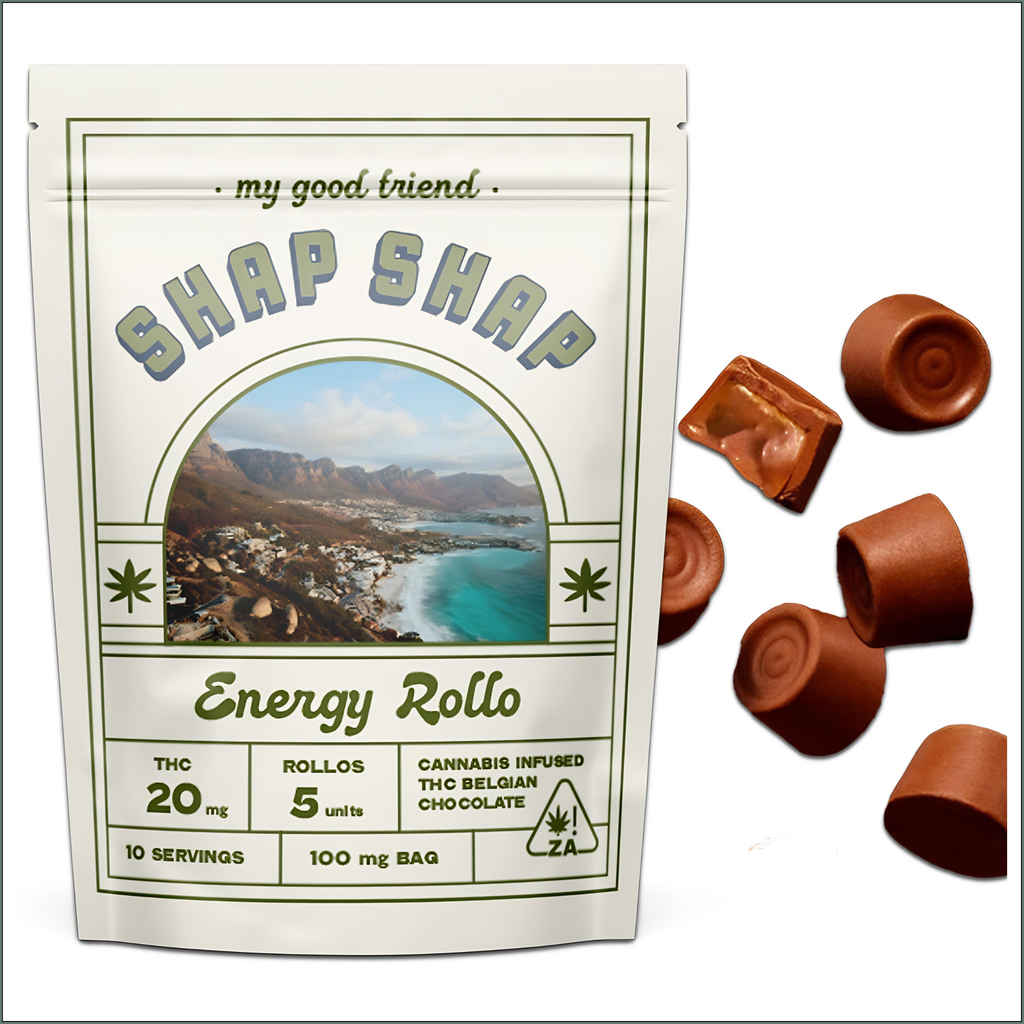 Belgian Chocolate Energy Rollo's 100mg (5x20mg)