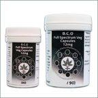 Full Spectrum Black Cannabis Oil (B.C.O) - Capsules