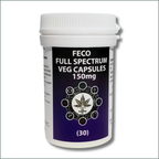 Full Spectrum FECO + Black Cannabis Oil (B.C.O) - Capsules 150mg