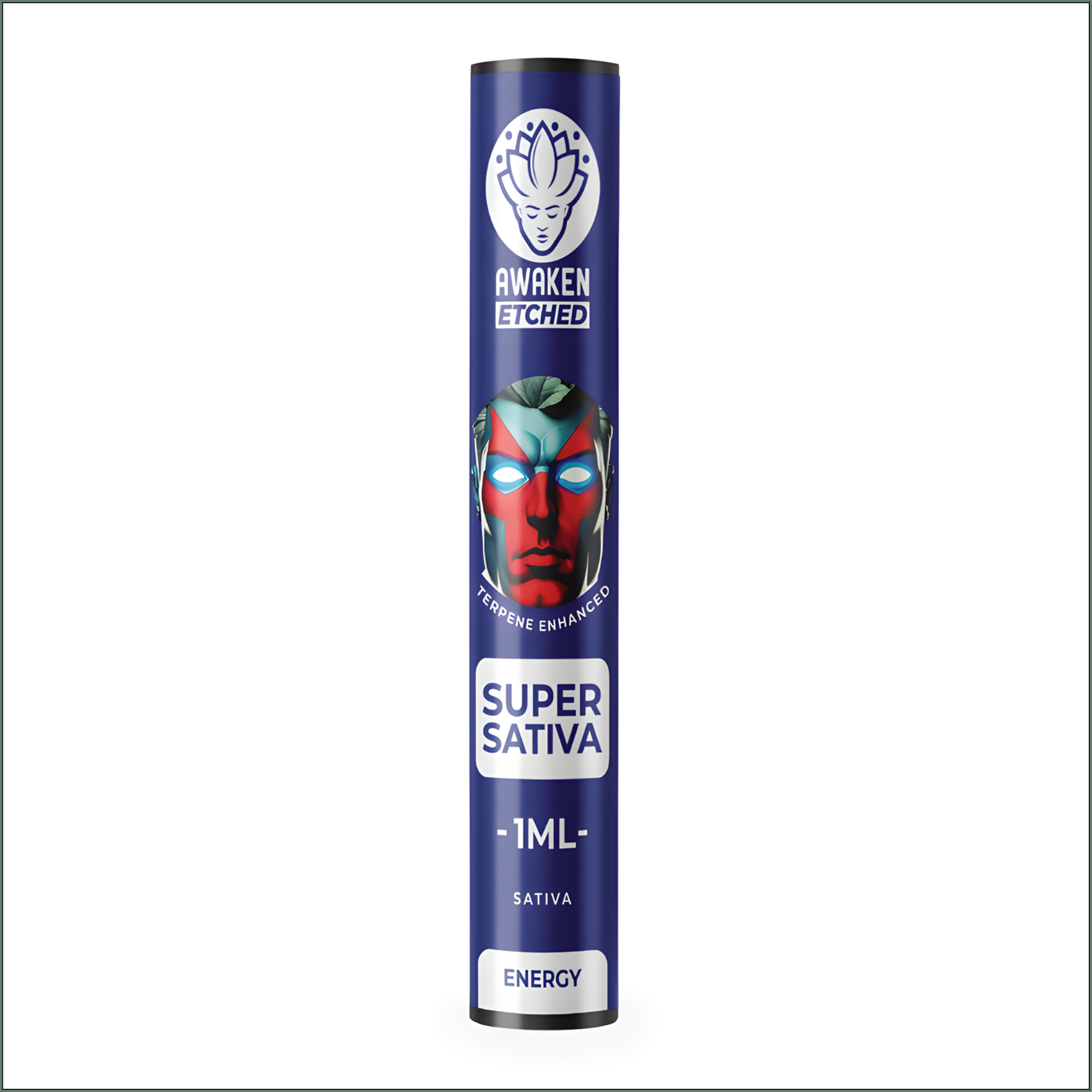 Awaken® Vape Etched Cartridges 1ml - Super Sativa (Sativa)