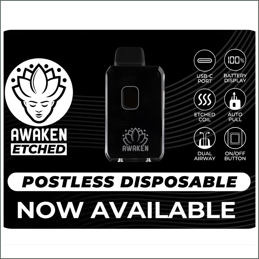 Awaken® Etched Disposable Vape 1ml - Unicorn Sours (Indica)