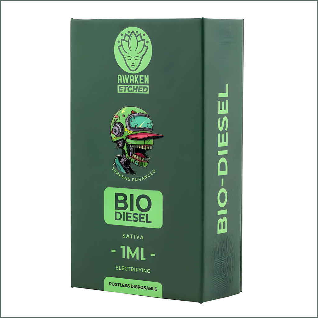 Awaken® Etched Disposable Vape 1ml - Bio-Diesel (Sativa)