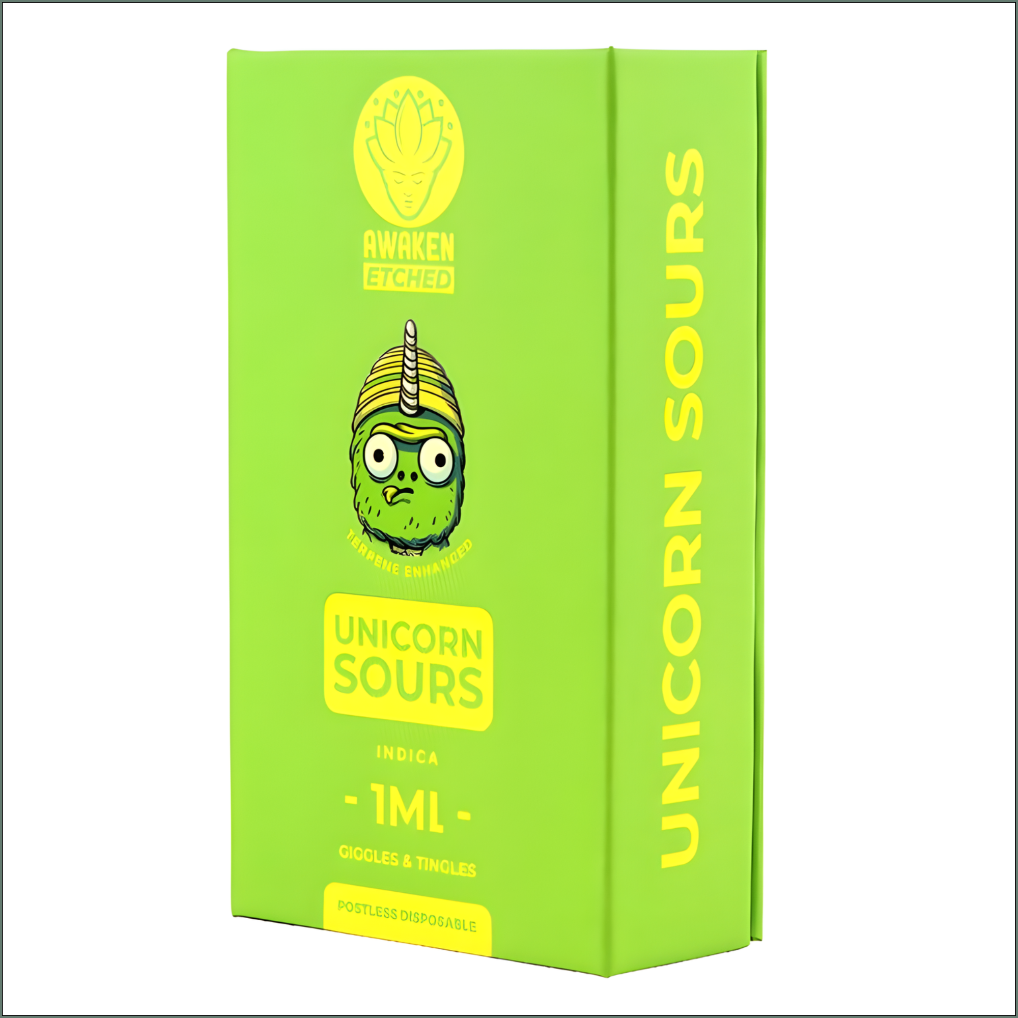 Awaken® Etched Disposable Vape 1ml - Unicorn Sours (Indica)