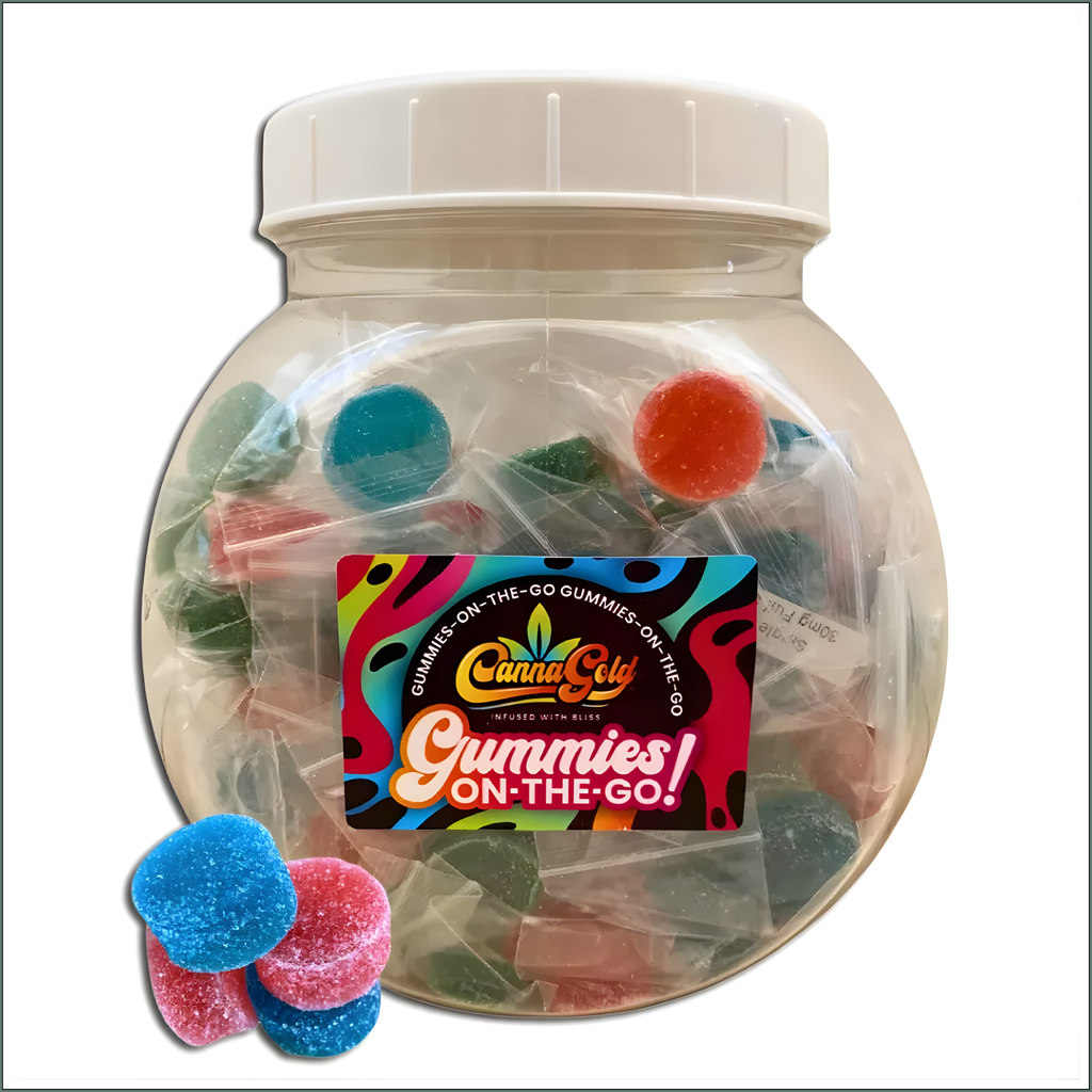 Gummies-On-The-Go (Round) - Full Spectrum 1560mg (78x20mg Tub)