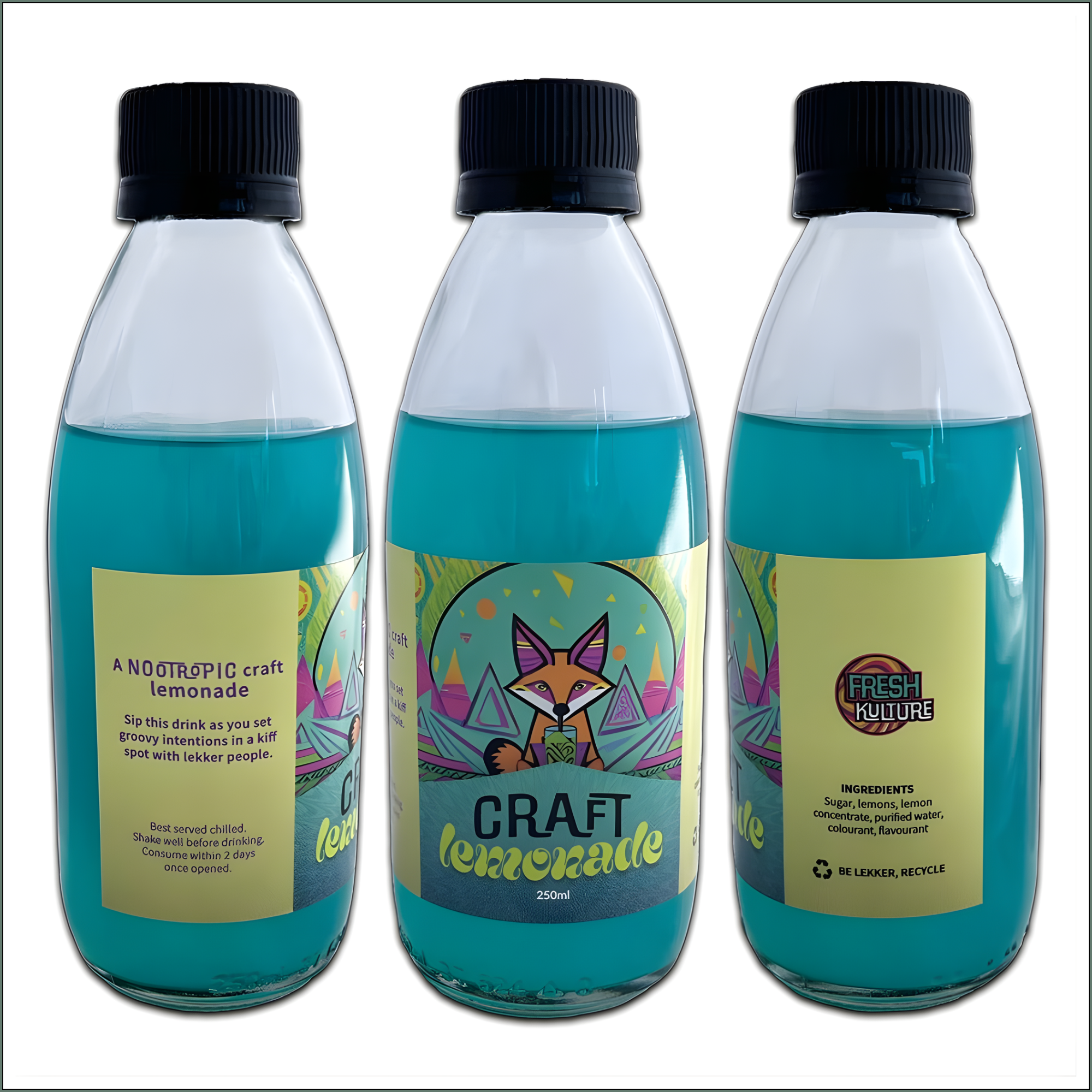 Trippy Nootropic Craft Beverage 230ml - Lemonade