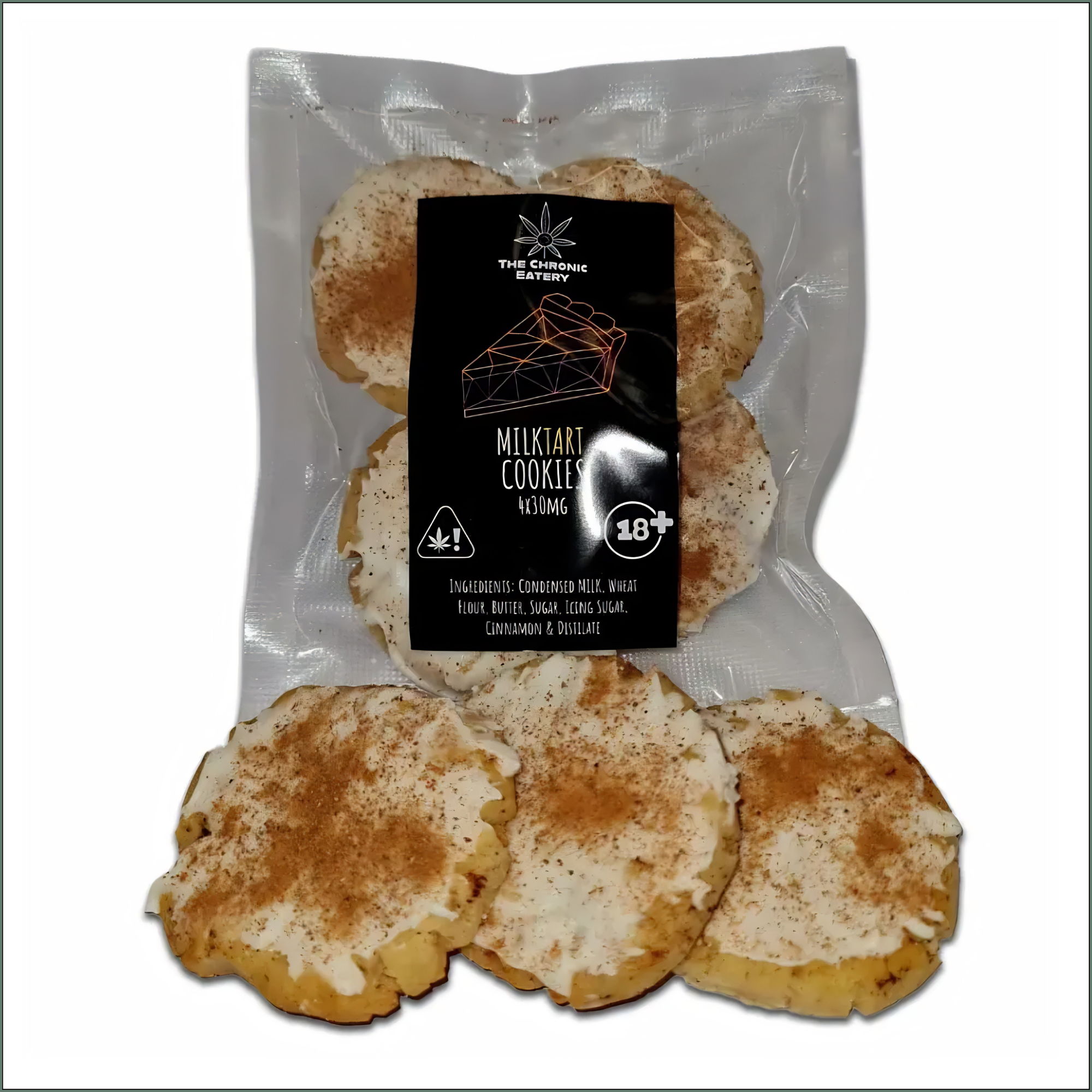 Milk Tart Cookies 4's - 120mg (4x30mg)