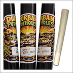 Dabbing Donkey 'Durban Potholes' Pre-Rolls 2.5g (2g Flower+0.5g Hash)