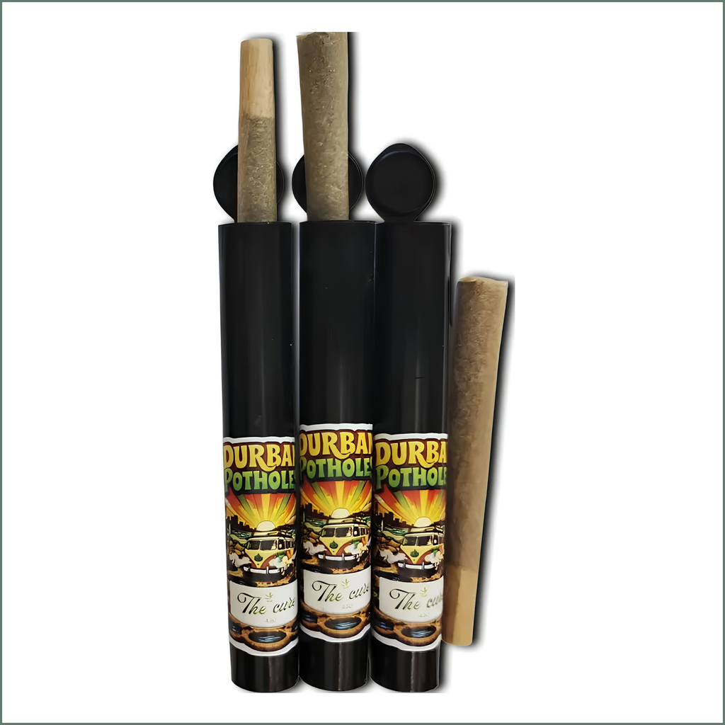 Dabbing Donkey 'Durban Potholes' Pre-Rolls 2.5g (2g Flower+0.5g Hash)
