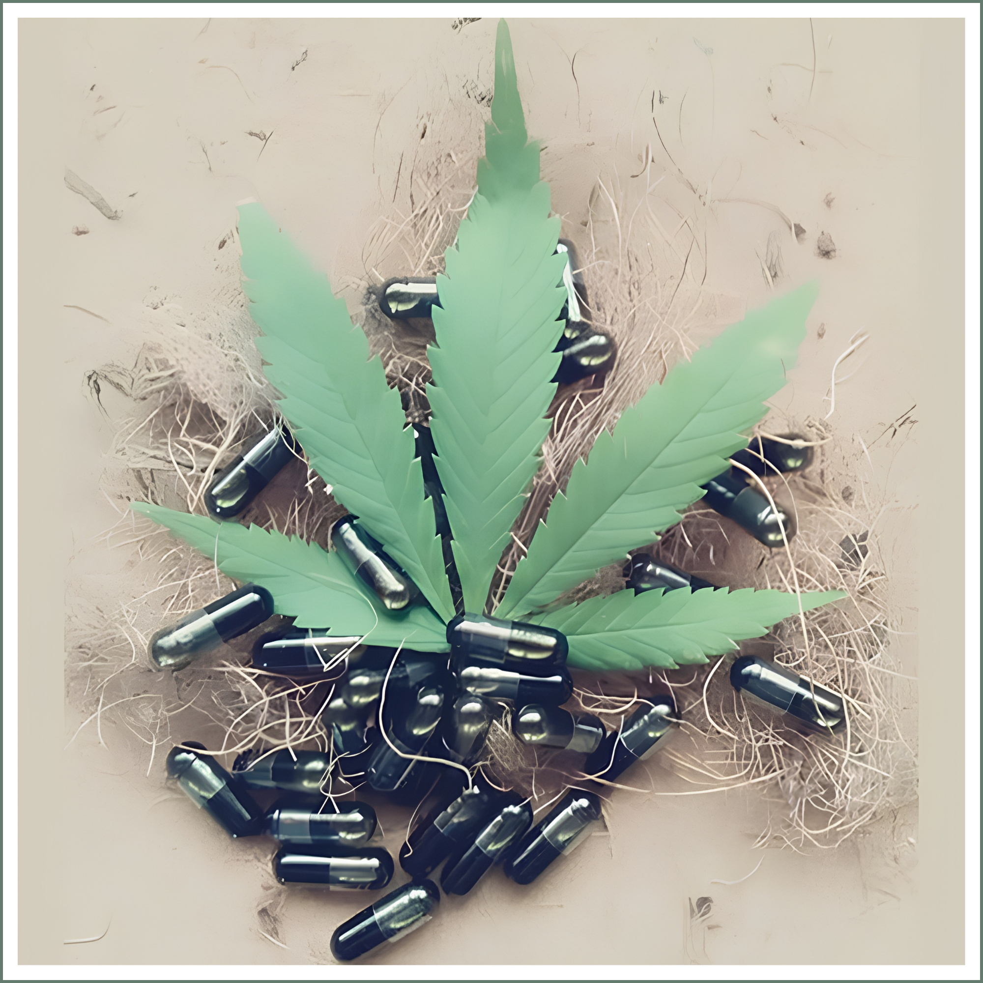 Full Spectrum FECO + Black Cannabis Oil (B.C.O) - Capsules 150mg