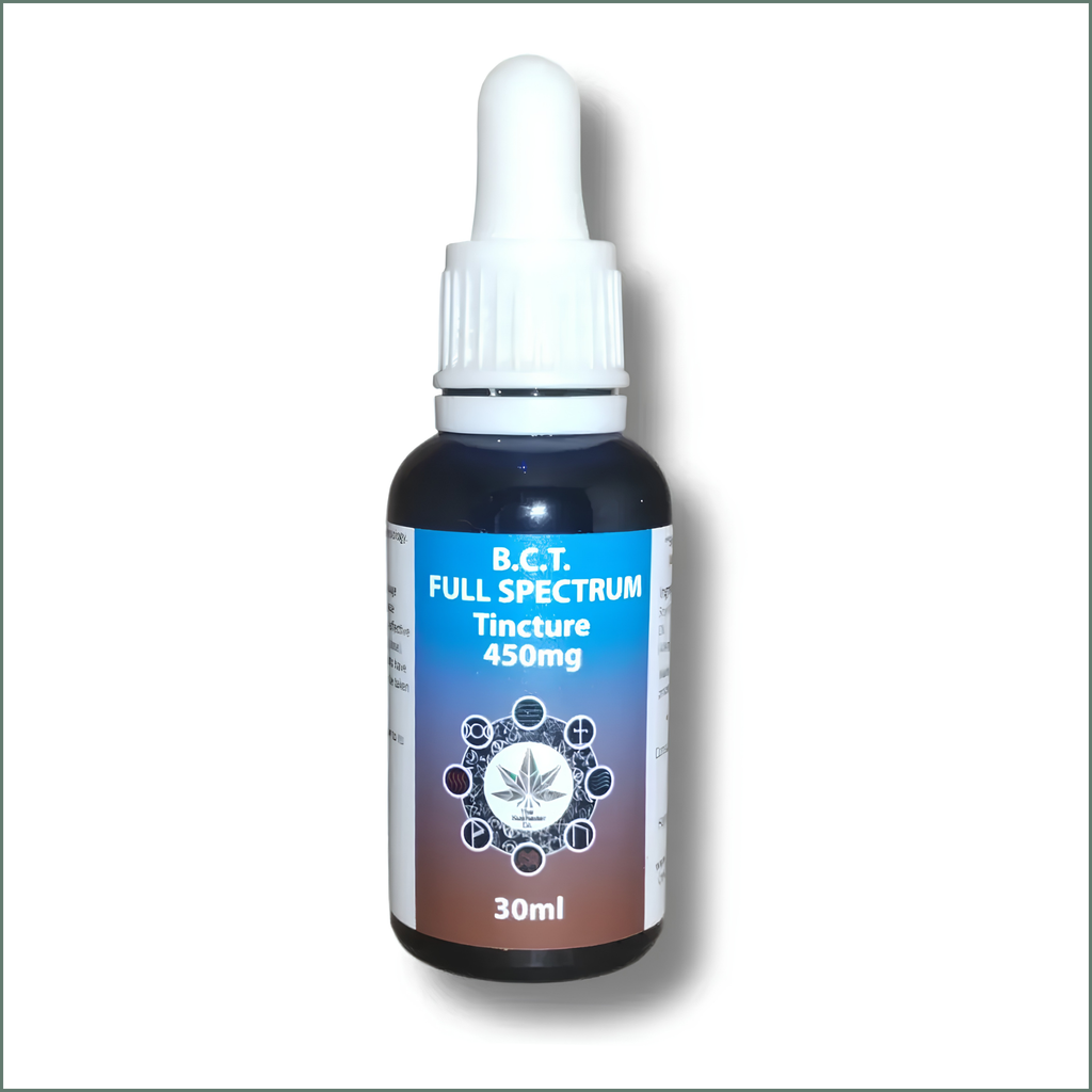 Full Spectrum MCT Black Cannabis Oil Tinctures (B.C.T) 30ml