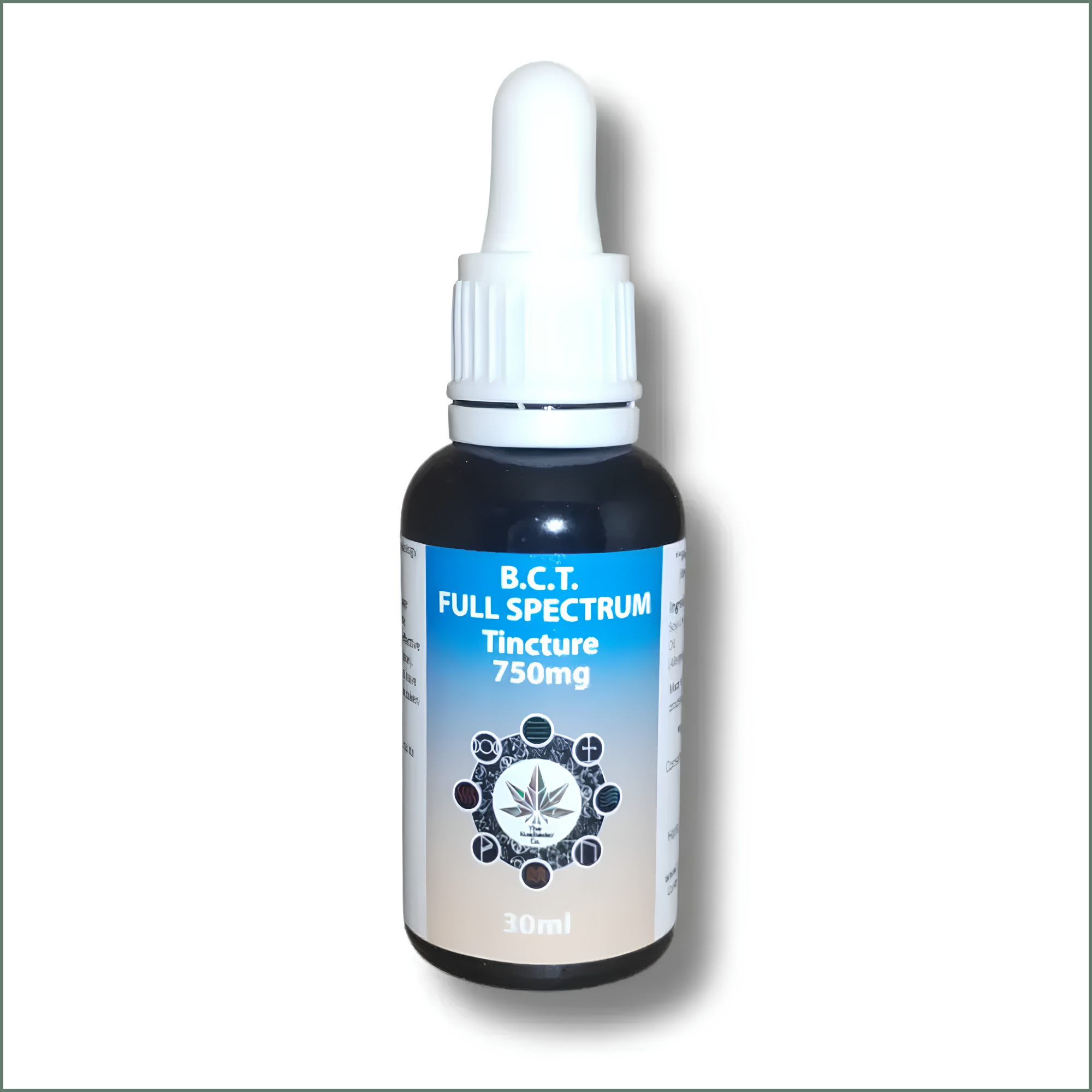 Full Spectrum MCT Black Cannabis Oil Tinctures (B.C.T) 30ml