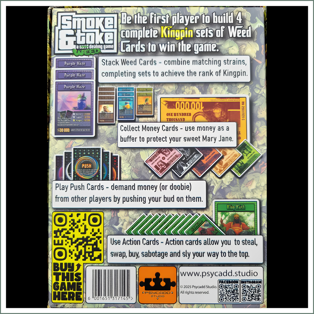 Smoke & Toke Card Game