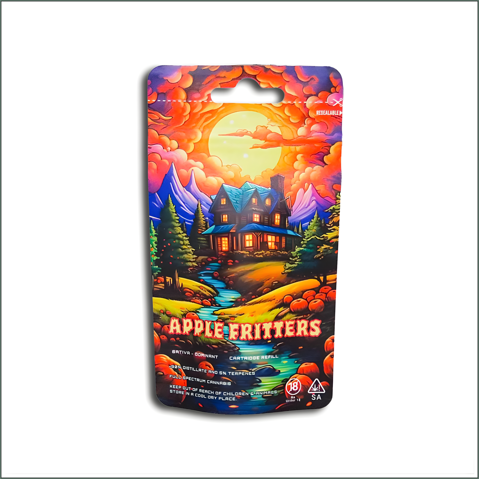 Dreamers Vape Carts 1ml Full Spectrum - Apple Fritter (Hybrid)