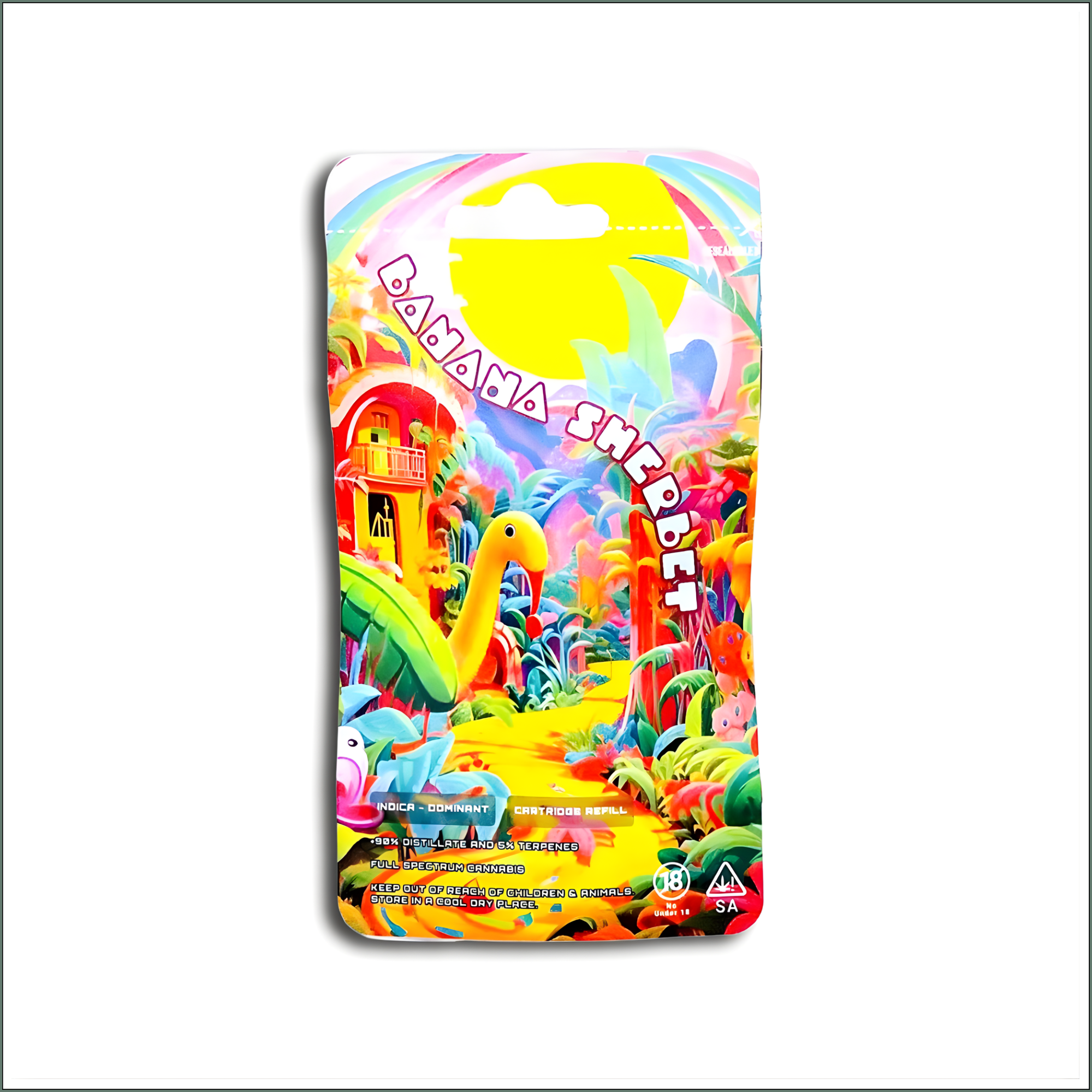Dreamers Vape Carts 1ml Full Spectrum - Banana Sherbet (Hybrid)