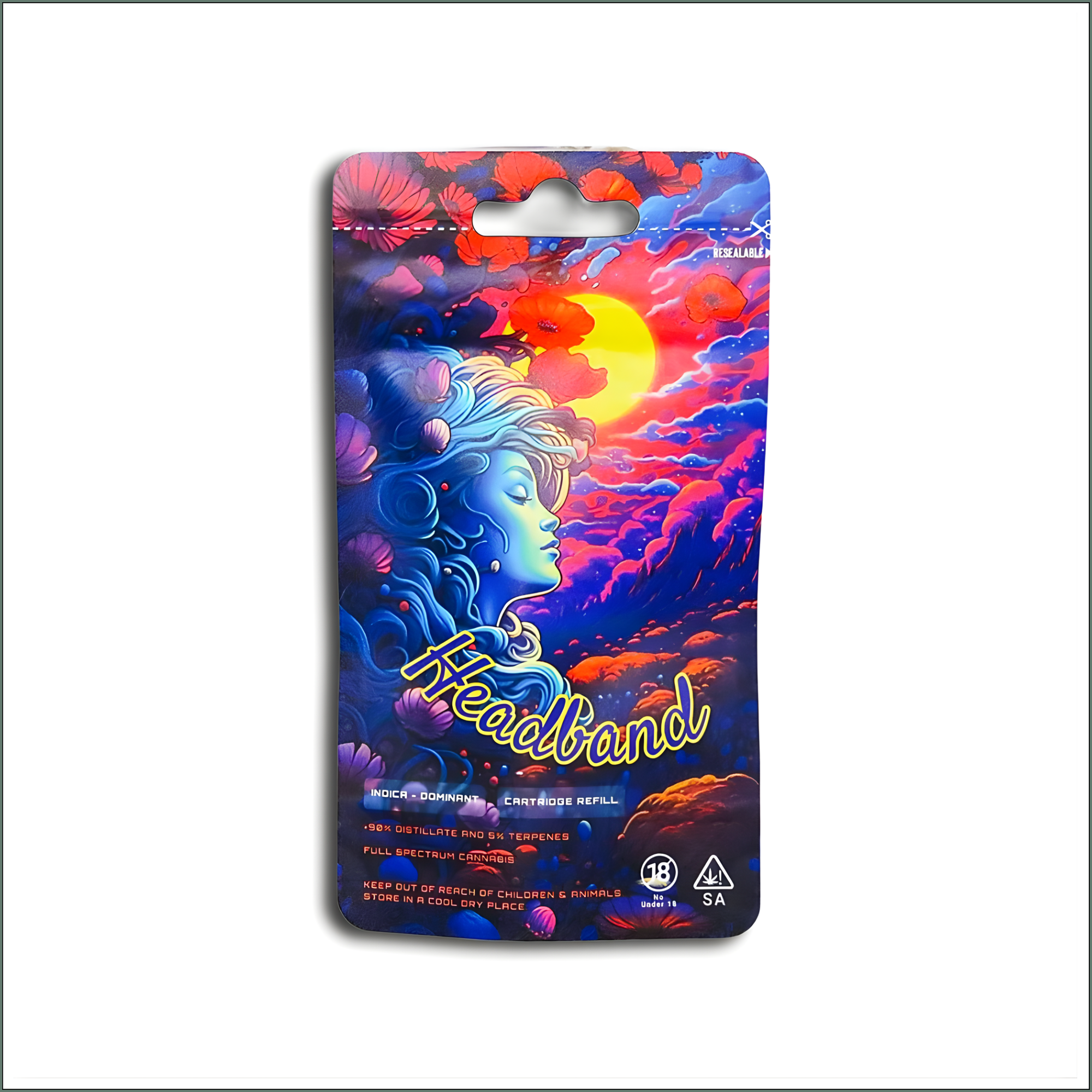Dreamers Vape Carts 1ml Full Spectrum - Headband (Indica)